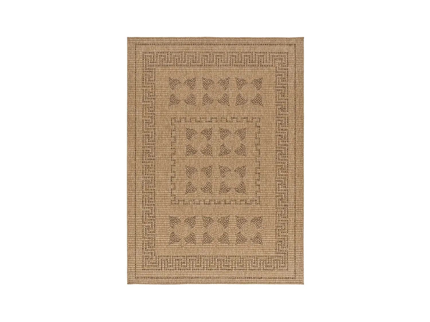 Tappeto esterior - classico effetto juta - naturale - 200 x 290 cm - ACRA