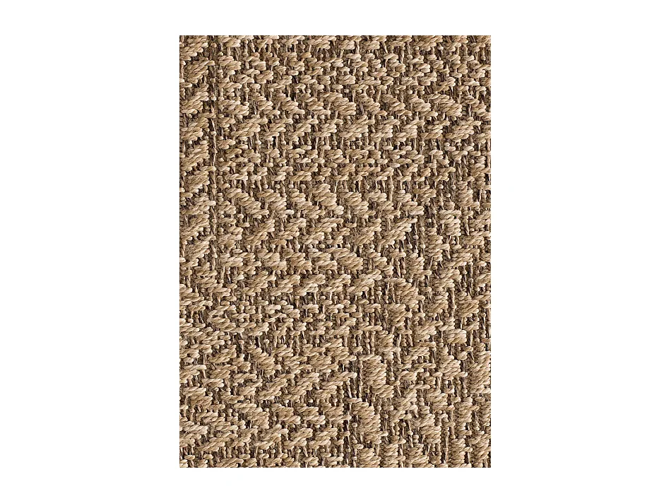 Tappeto esterior - geometrico effetto juta - naturale - 120 x 170 cm - ACRA