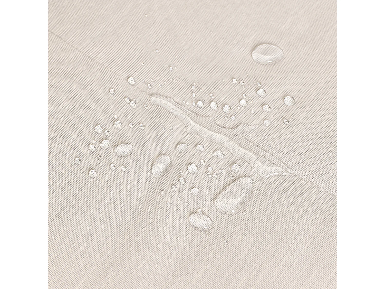 Espreguiçadeira com almofada LARIANO Metal Creme claro