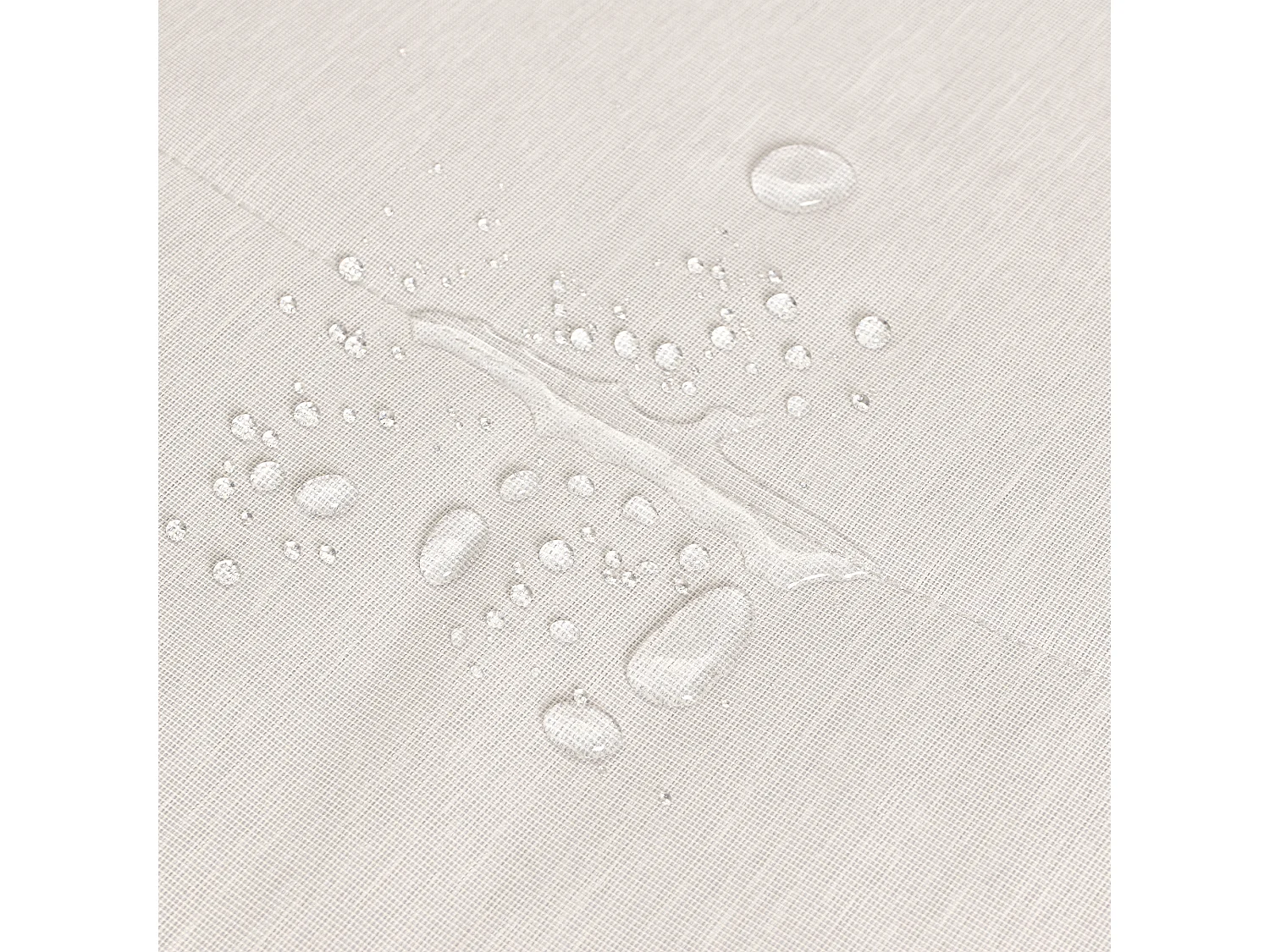 Ligstoel met kussen AMELIA Metaal Lichtbeige