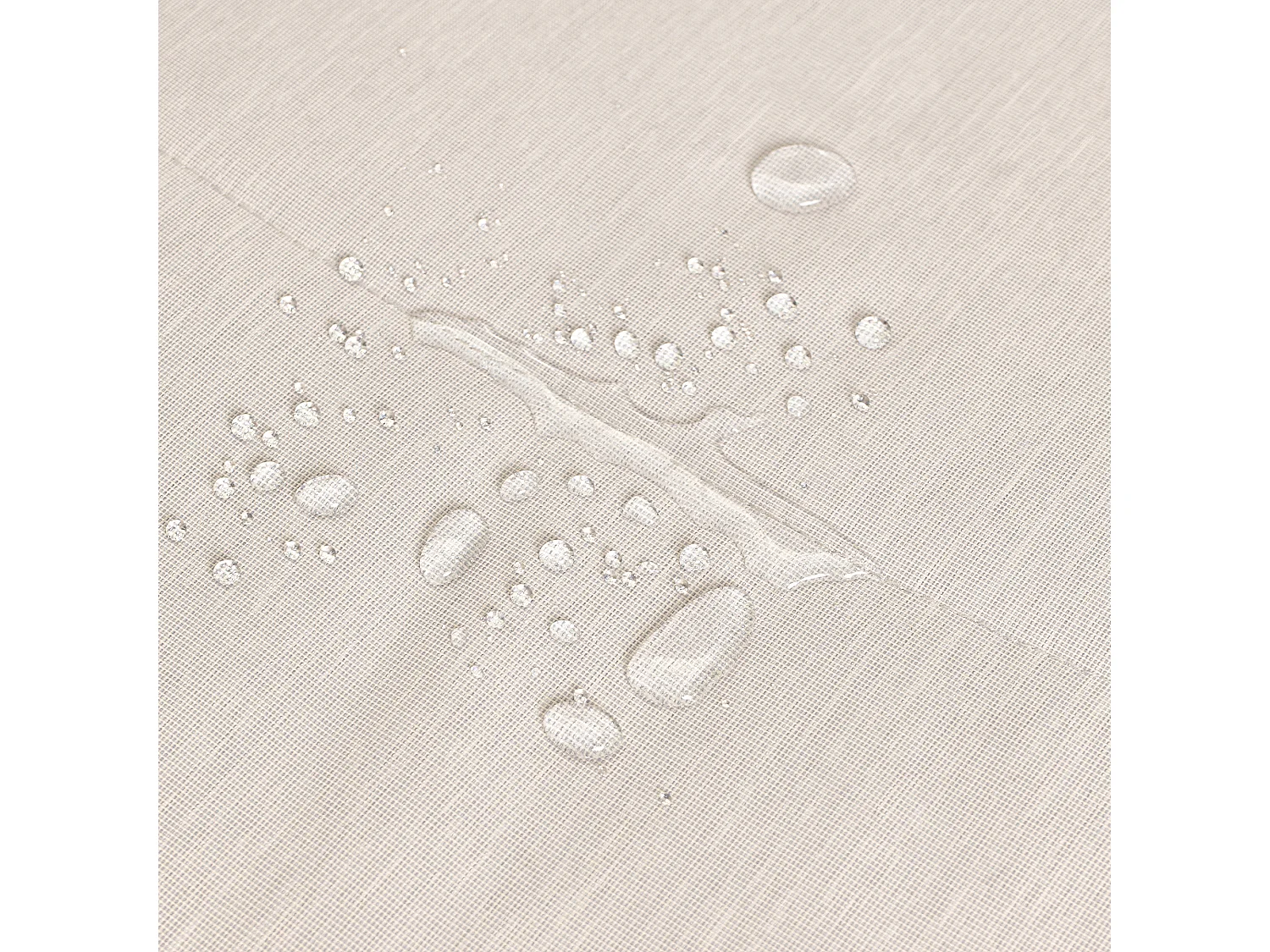 Sonnenliege mit Kissen NETTUNO Metall Hellbeige