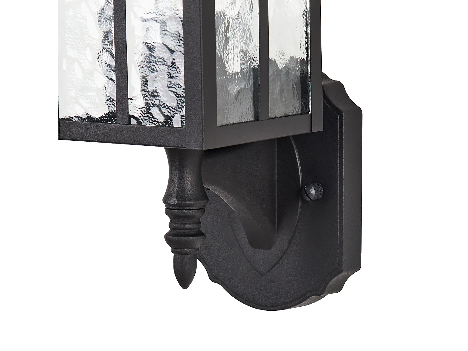 Outdoor wandlamp ALATA Zwart