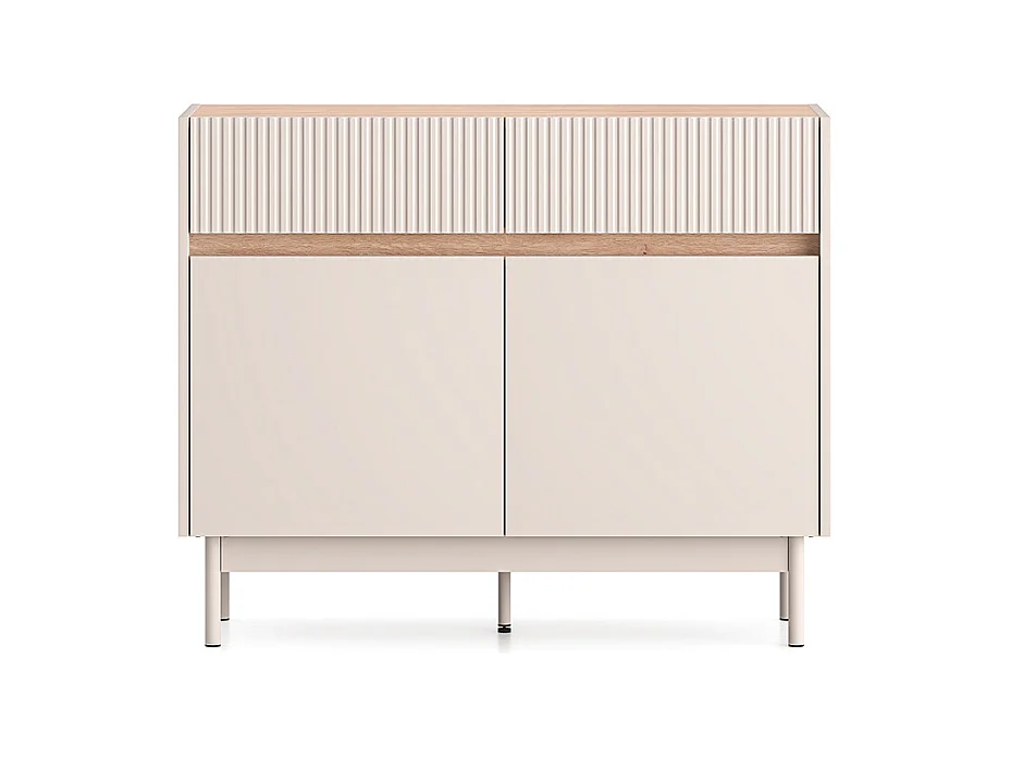 Connie Kasjmier en Hout 2-deurs dressoir met 2 laden