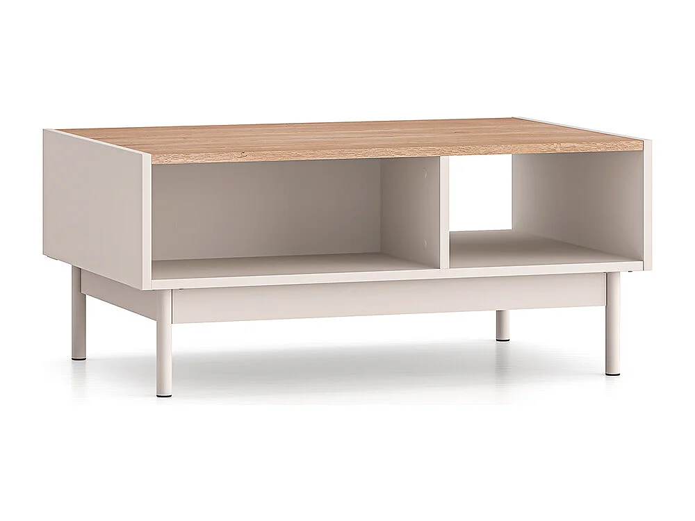 Table basse Connie Cachemire et Bois