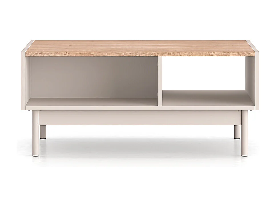 Table basse Connie Cachemire et Bois