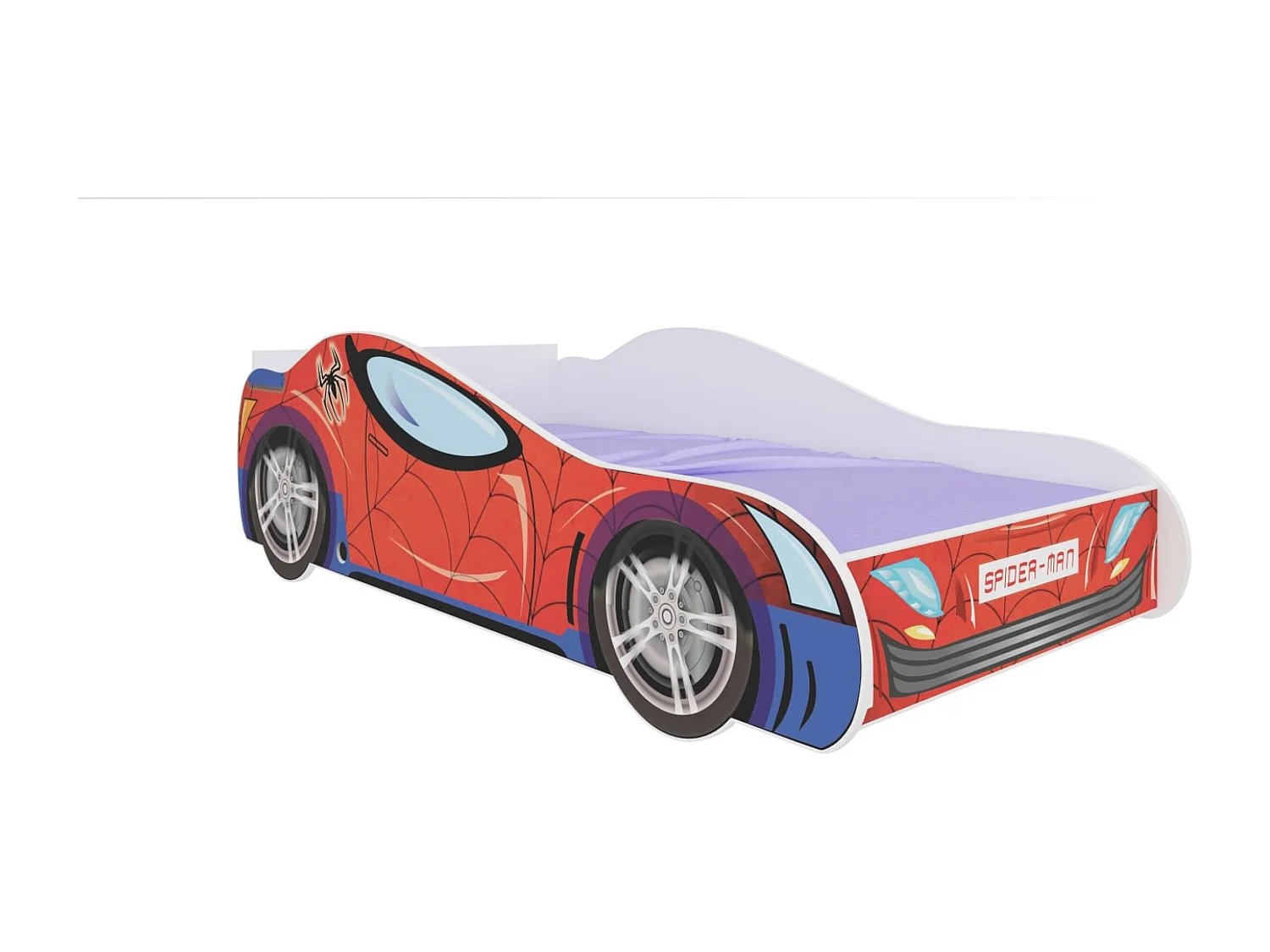 Letto Strider (80x160)/materasso incluso/rossa