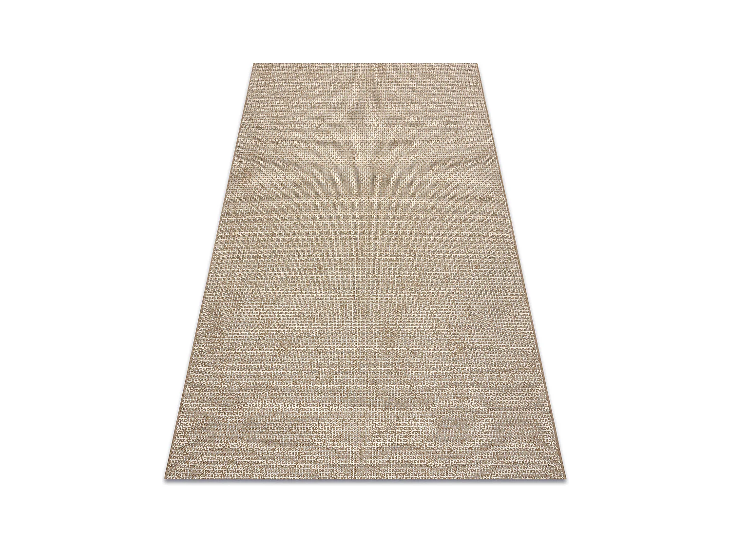 FLAT 49371265 Tapis sisal Treillis - couleur paille beige naturel, fic 80x150 cm