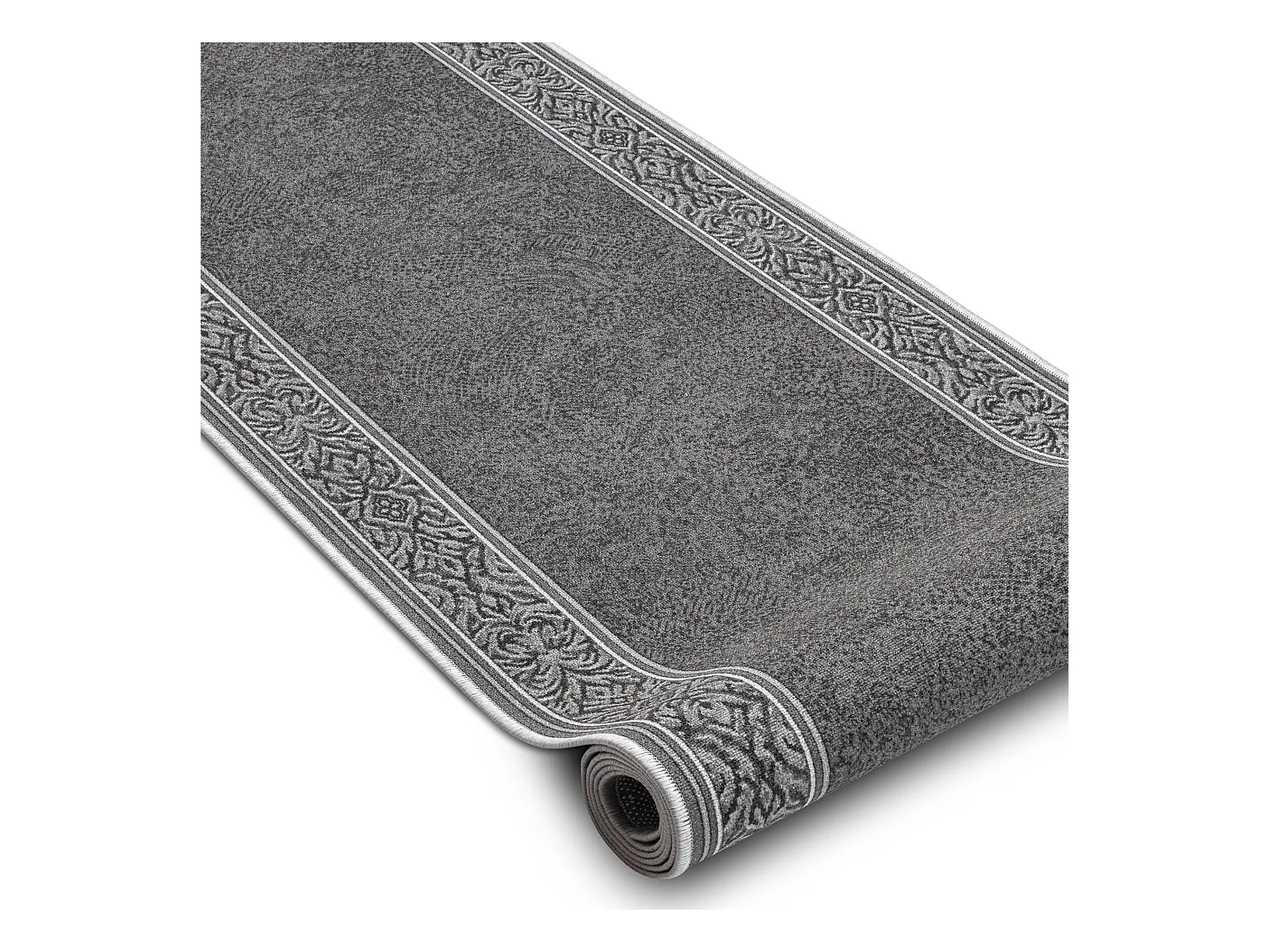 TAPIS DE COULOIR antidérapant ST.TROPEZ Cadre antidérapant gris 100x820 cm