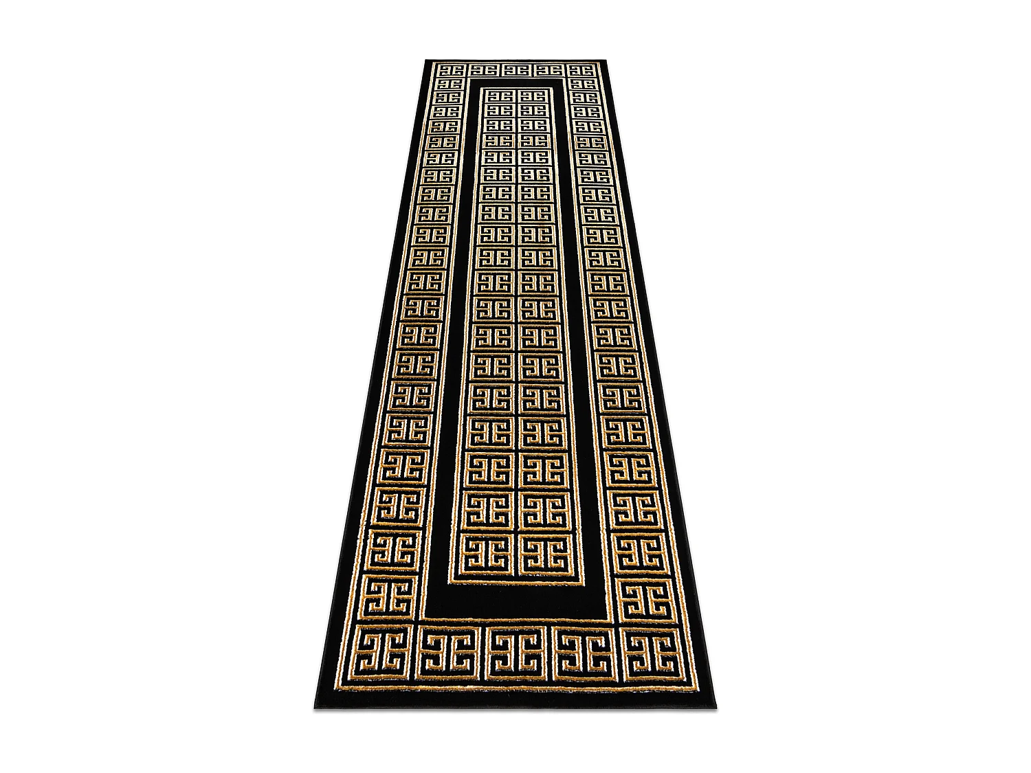 Tapis, tapis de couloir ALLURE 1968 Clé grecque, cadre - Structurel,  60x300 cm