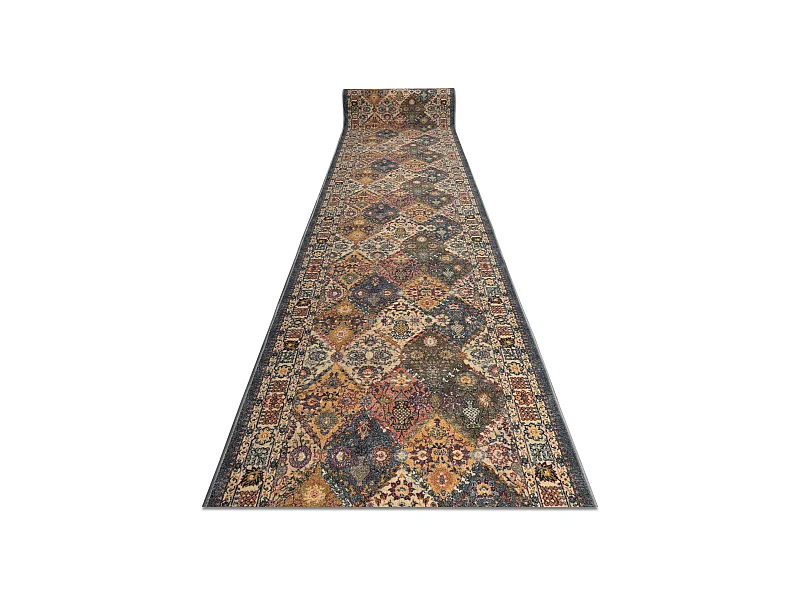 Tapis de couloir antidérapant MODERN CLASSIC beige / gris classique 1 80x900 cm