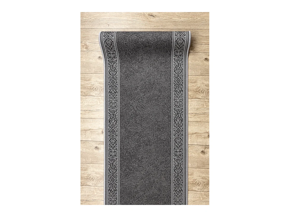 TAPIS DE COULOIR antidérapant ST.TROPEZ Cadre antidérapant gris 80x370 cm