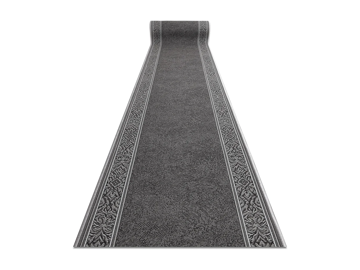 TAPIS DE COULOIR antidérapant ST.TROPEZ Cadre antidérapant gris 100x250 cm