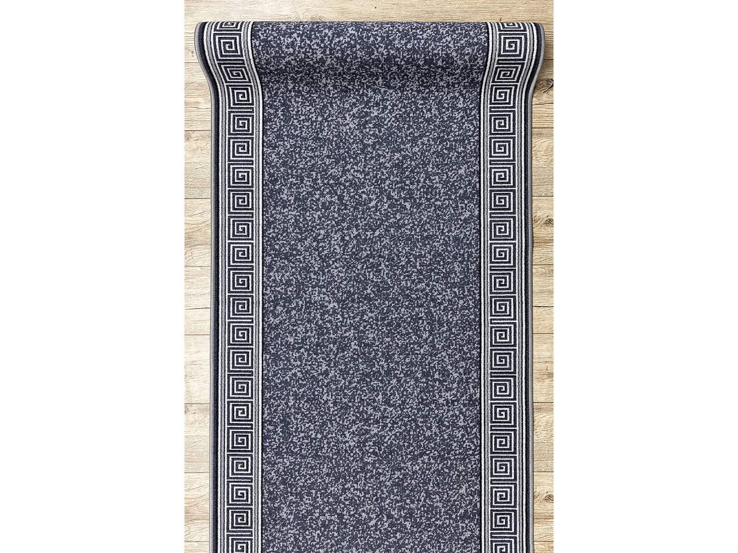 TAPIS DE COULOIR antidérapant GREK grec, antidérapant gris 110x290 cm
