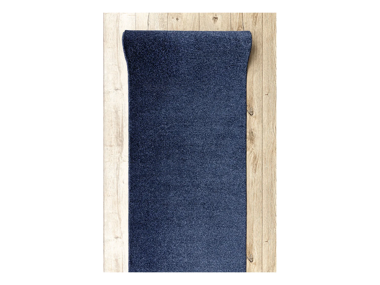 Chodnik SOFTY Jednolity, jednokolorowy ciemny niebieski 80cm 80x730 cm
