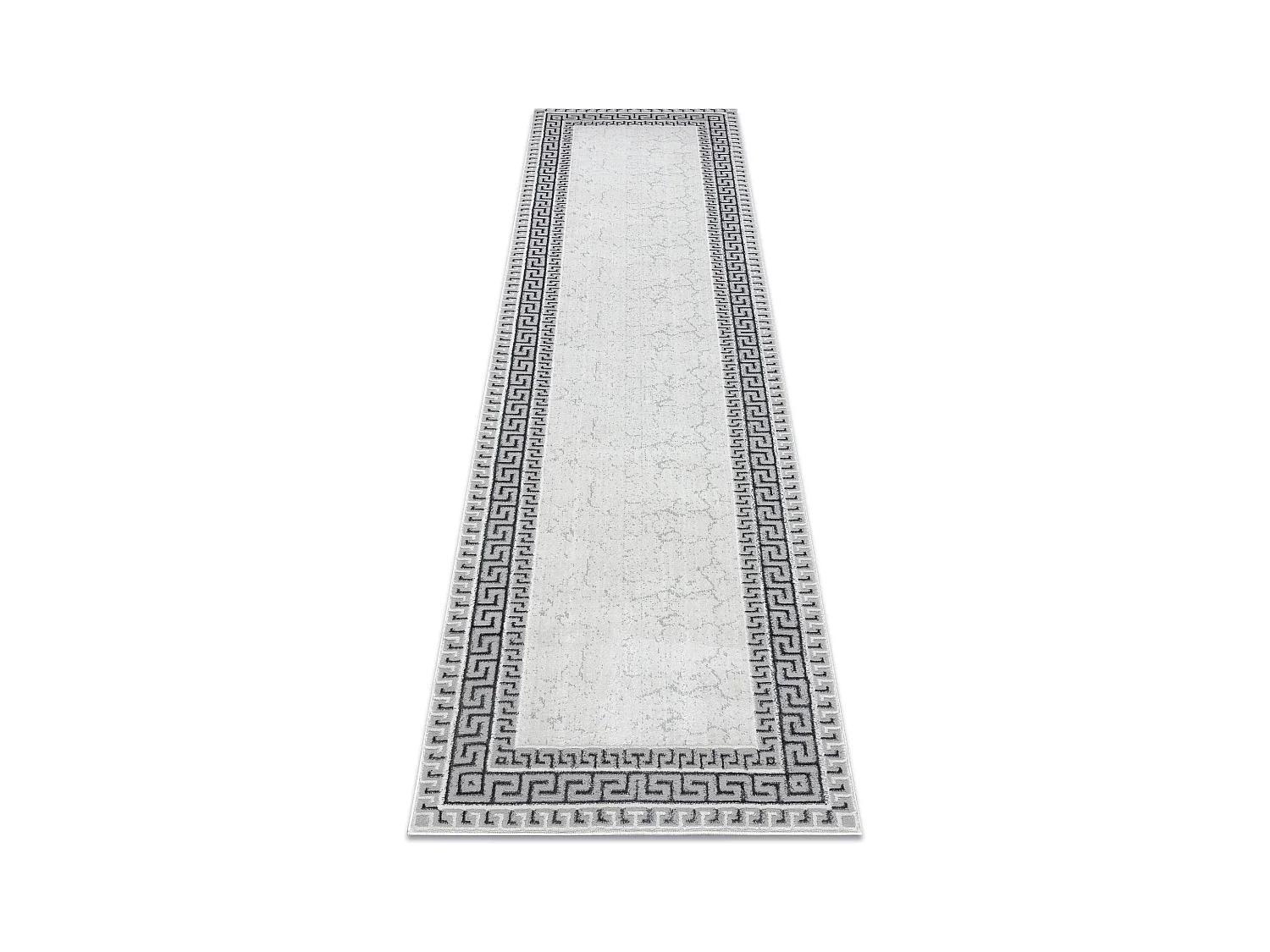 Tapis, tapis de couloir ALLURE 1960 Clé grecque, cadre - Structurel,  80x250 cm