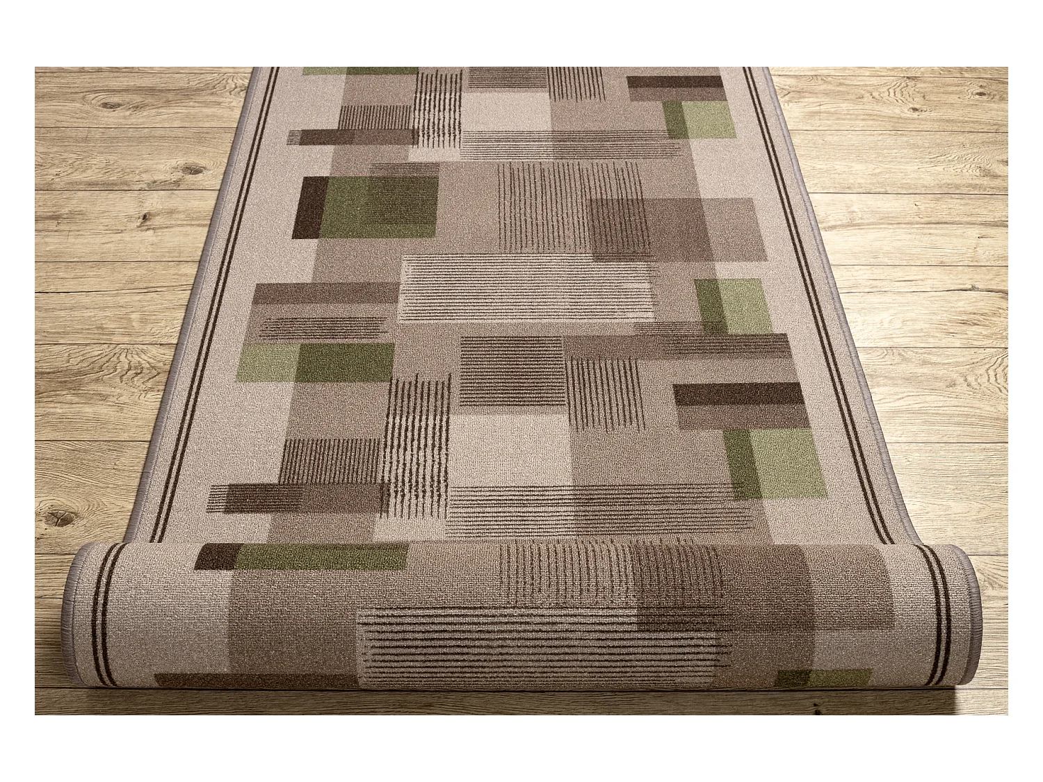 PASSADEIRA anti derrapante LISTRA Geométrico, antiderrapante bege 100x860 cm