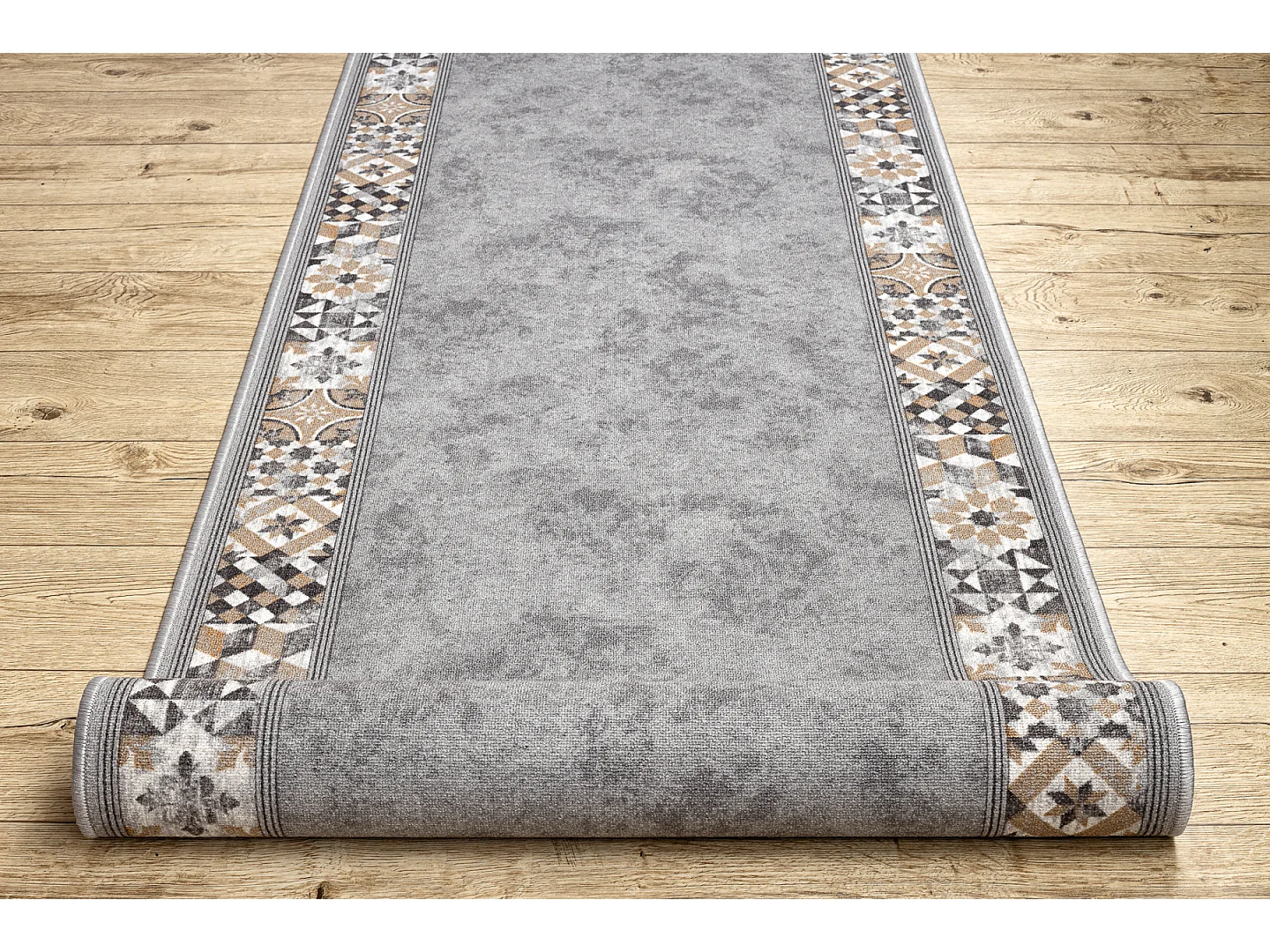 TAPIS DE COULOIR antidérapant MURCIA CARREAUX DE LISBONNE, Cadre, ant 67x950 cm