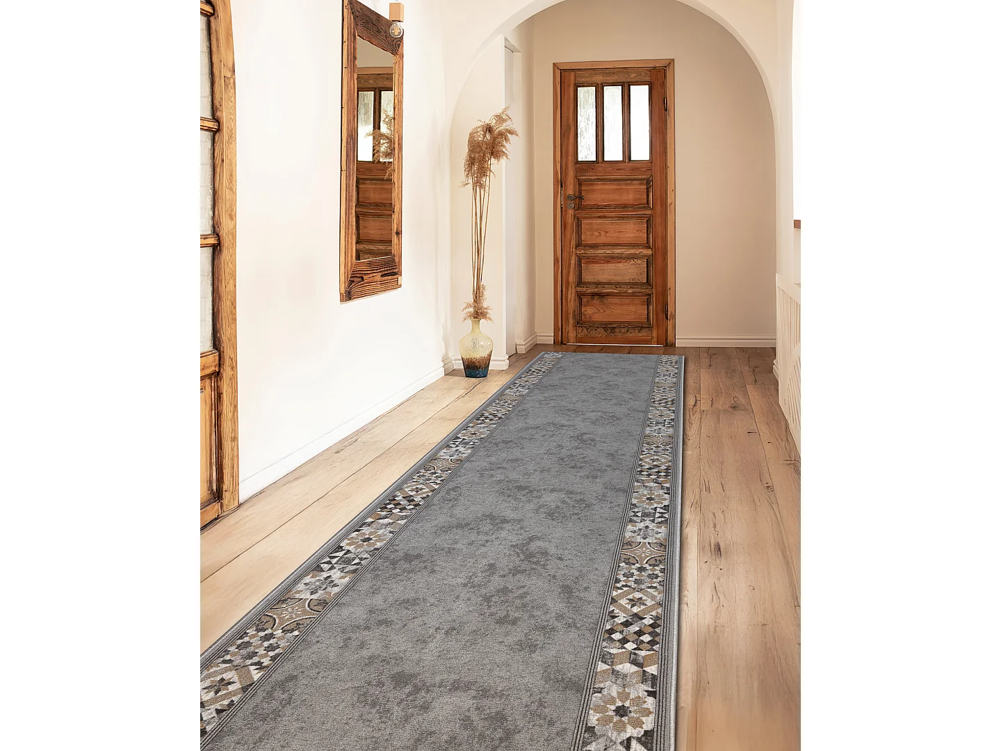 TAPIS DE COULOIR antidérapant MURCIA CARREAUX DE LISBONNE, Cadre, ant 67x600 cm