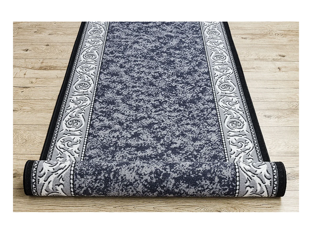 TAPIS DE COULOIR antidérapant ROMANTIC Ornement, antidérapant gris 57x1300 cm