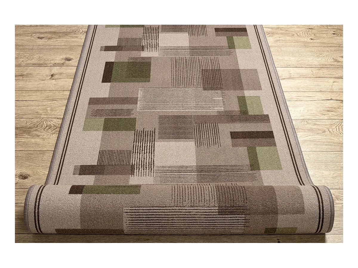 TAPIS DE COULOIR antidérapant LISTRA Géométrique, antidérapant bei 67x570 cm