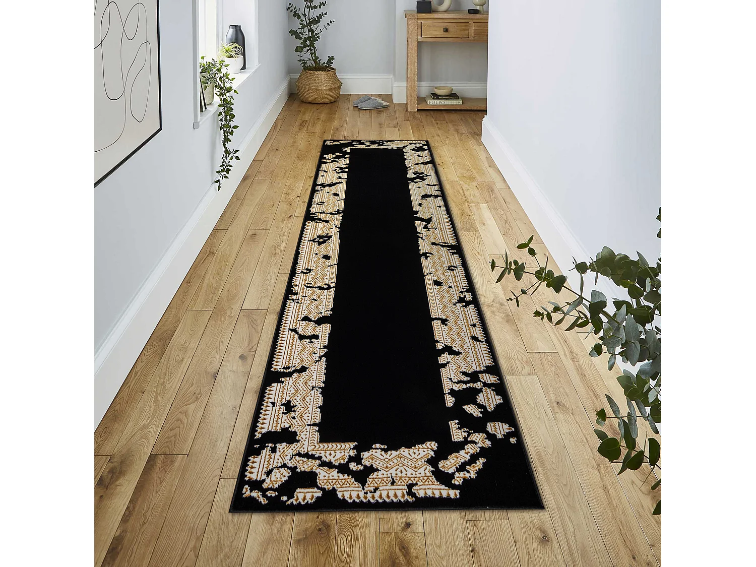 Alfombra, Alfombra de pasillo ALLURE 1965 Marco - Estructural, elegant 60x300 cm