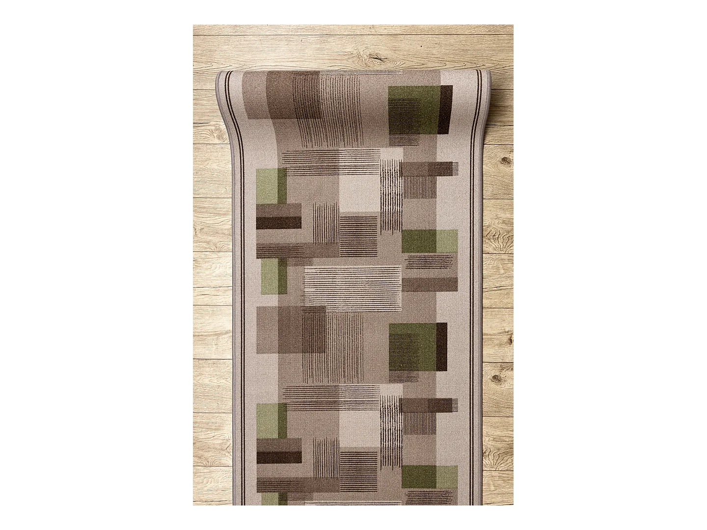 TAPIS DE COULOIR antidérapant LISTRA Géométrique, antidérapant bei 100x720 cm