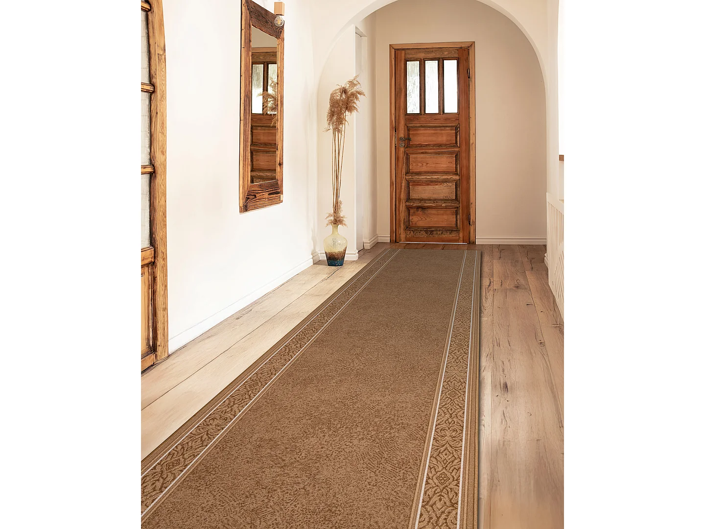 TAPIS DE COULOIR antidérapant ST.TROPEZ Cadre antidérapant antidéra 100x740 cm
