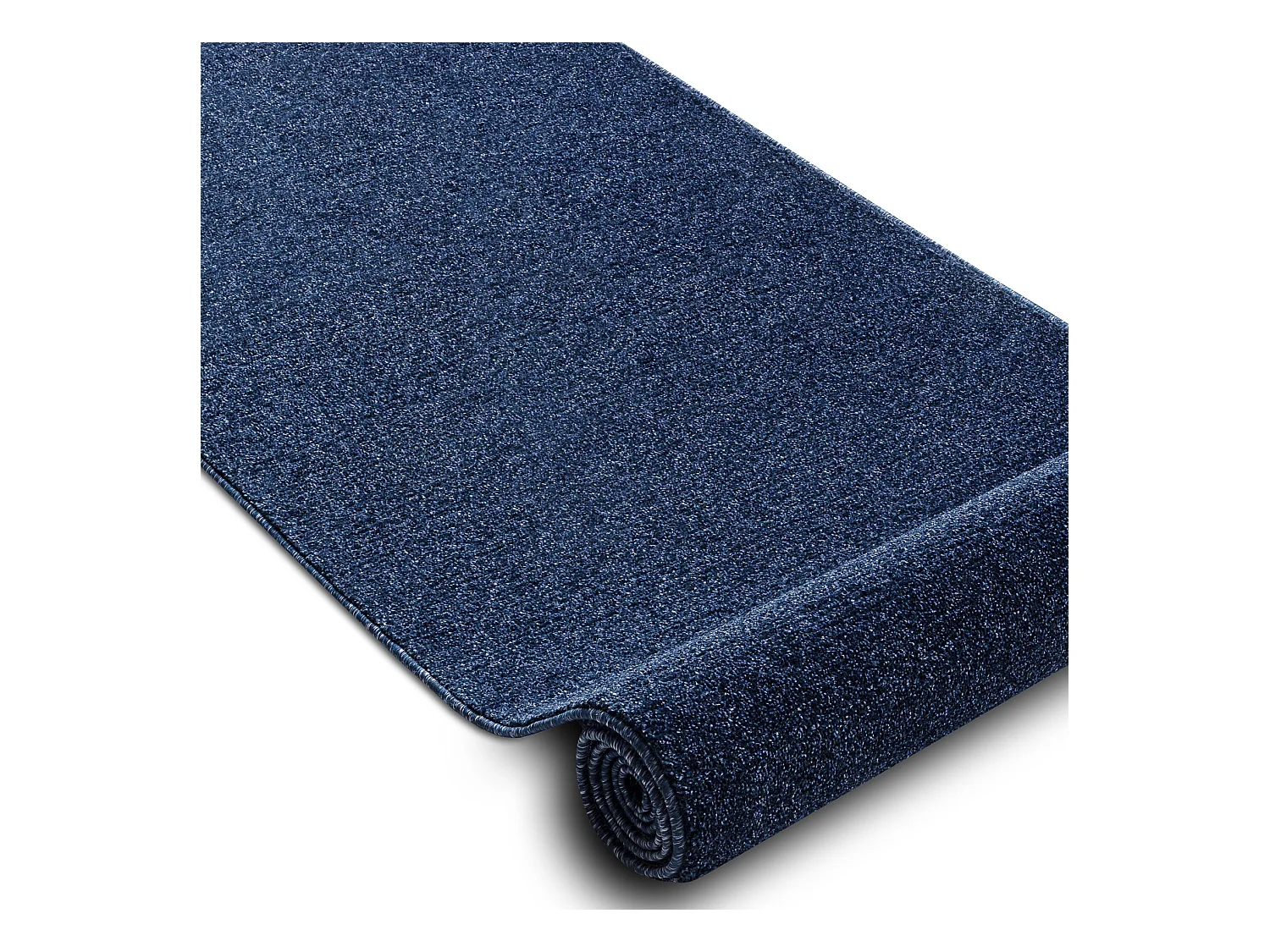 Chodnik SOFTY Jednolity, jednokolorowy ciemny niebieski 80cm 80x960 cm