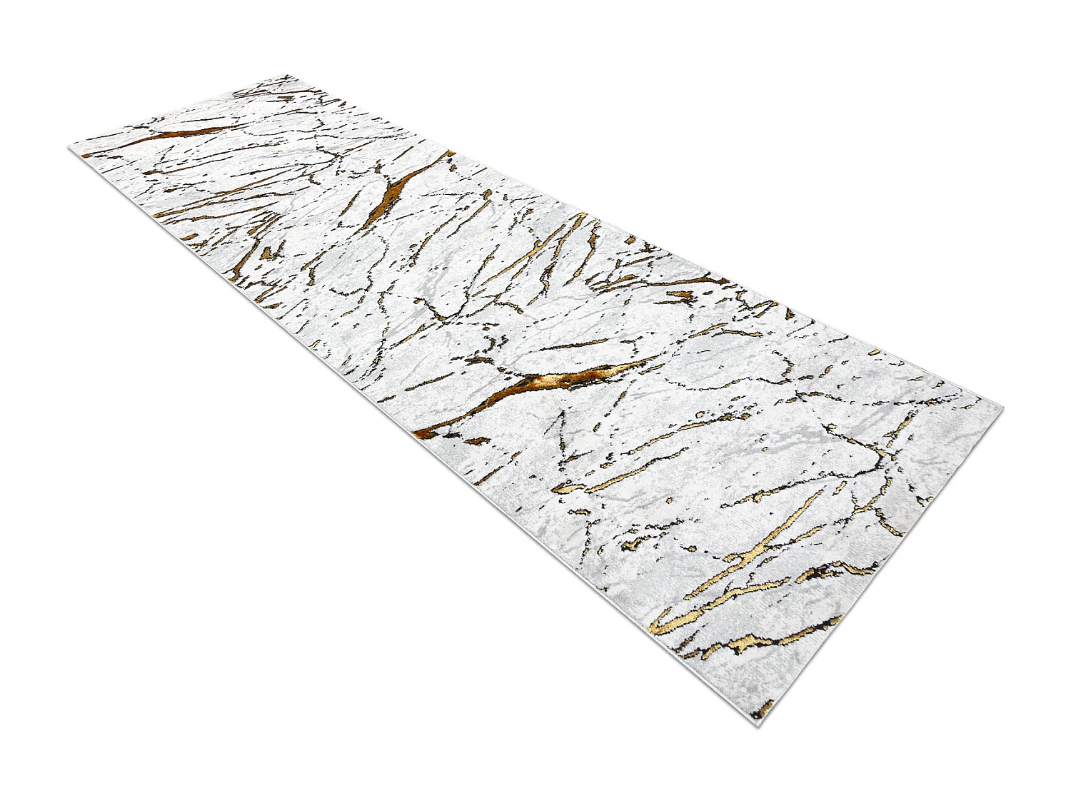 Teppich, Läufer ALLURE 1963 Marmor - Strukturell, stilvoll, glamourö 70x200 cm