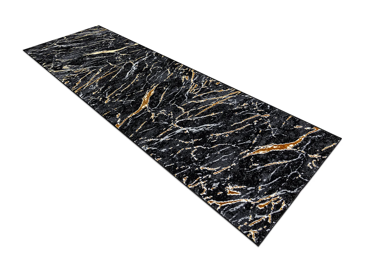 Tapis, tapis de couloir ALLURE 1963 Marbre - Structurel, élégant, gl 80x250 cm