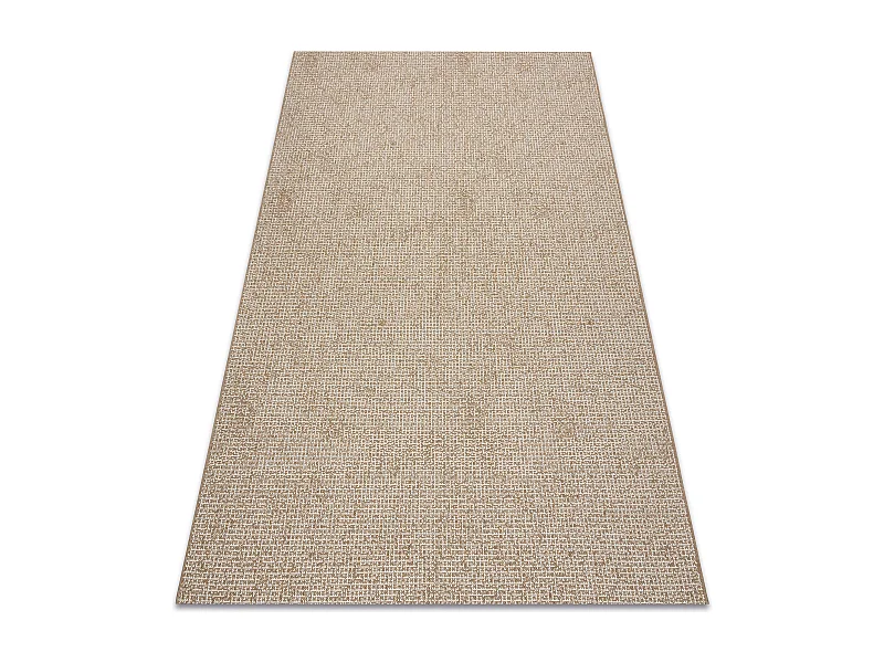 FLAT 49371265 Tapete Sisal Treliça - cor bege palha natural, barbante 160x230 cm