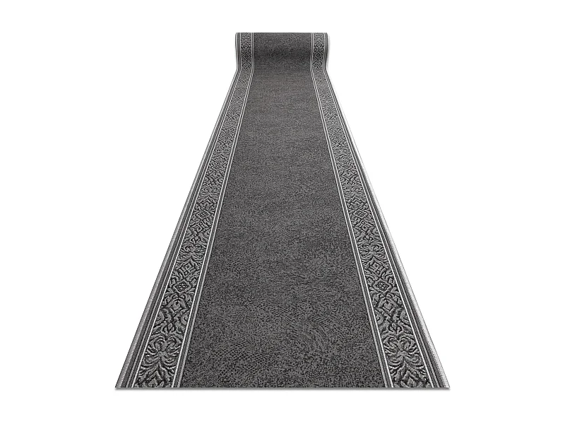 PASSATOIA gommata ST.TROPEZ Cornice antiscivolo grigio 100x510 cm