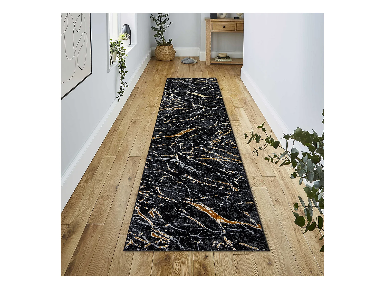 Tappeto, passatoia ALLURE 1963 Marmo - Strutturale, elegante, glamour  80x200 cm