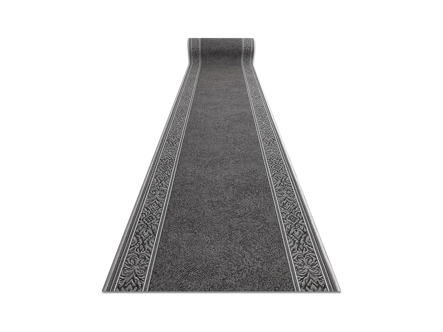 TAPIS DE COULOIR antidérapant ST.TROPEZ Cadre antidérapant gris 80x650 cm