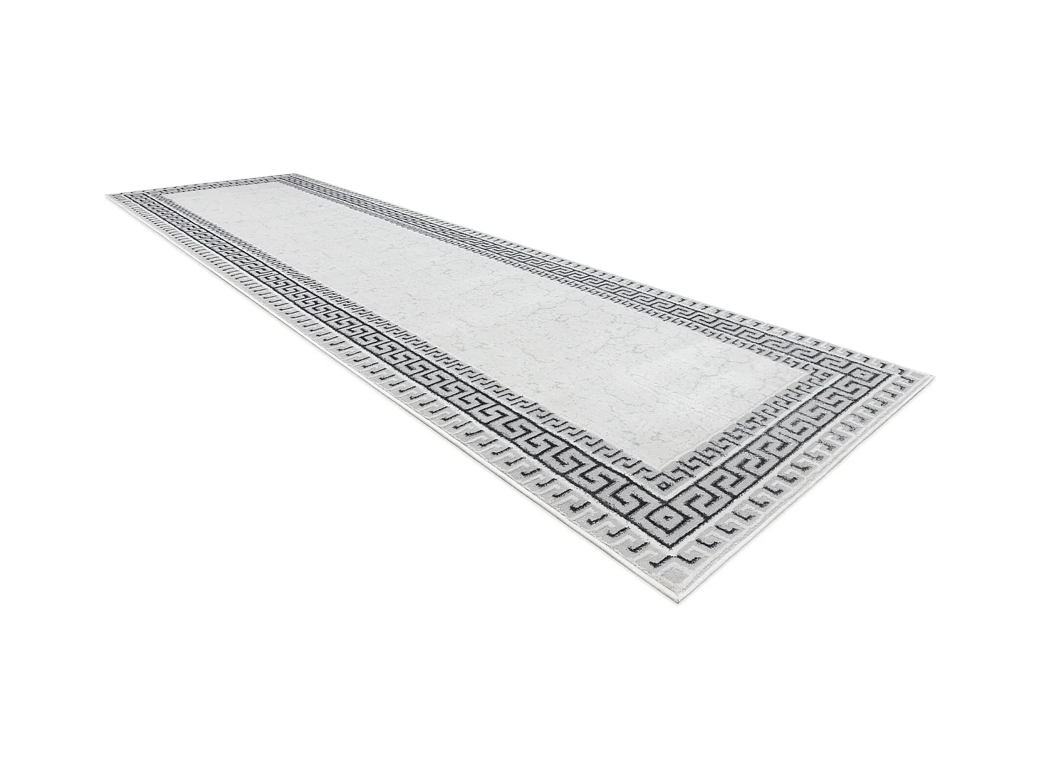 Tapis, tapis de couloir ALLURE 1960 Clé grecque, cadre - Structurel,  80x200 cm