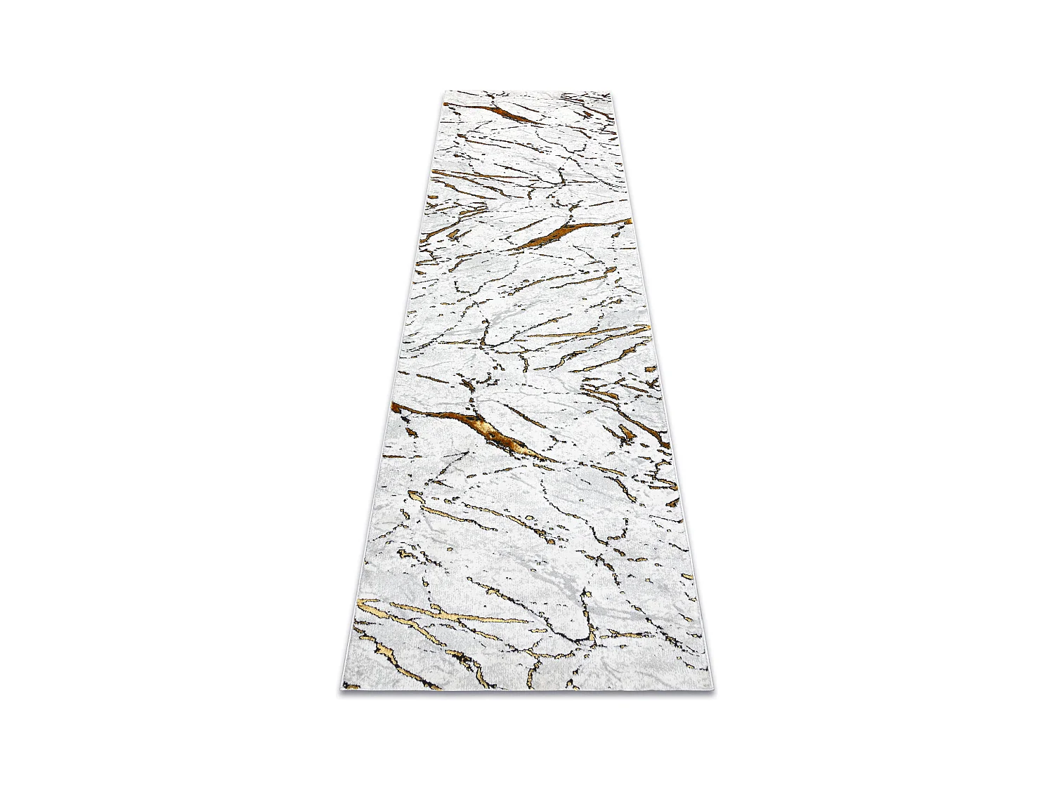 Tapis, tapis de couloir ALLURE 1963 Marbre - Structurel, élégant, gl 60x300 cm