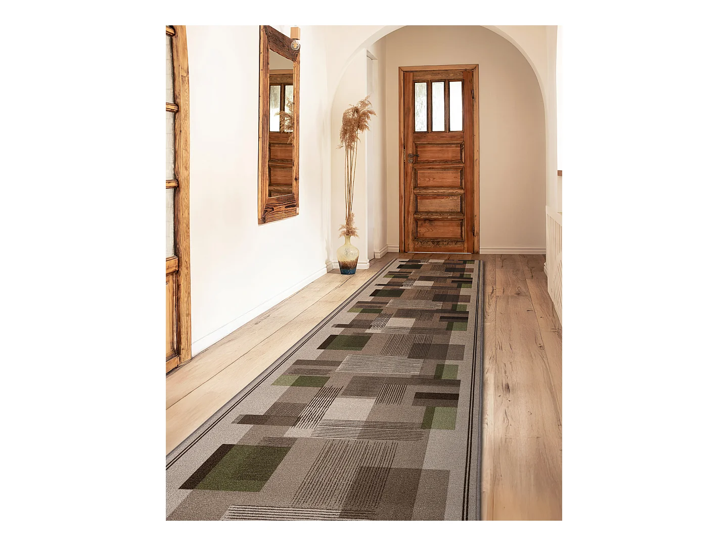 TAPIS DE COULOIR antidérapant LISTRA Géométrique, antidérapant bei 100x930 cm
