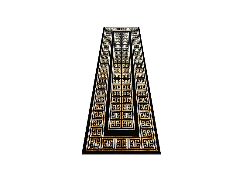 Tappeto, passatoia ALLURE 1968 Chiave greca, telaio - Strutturale, ele 60x250 cm