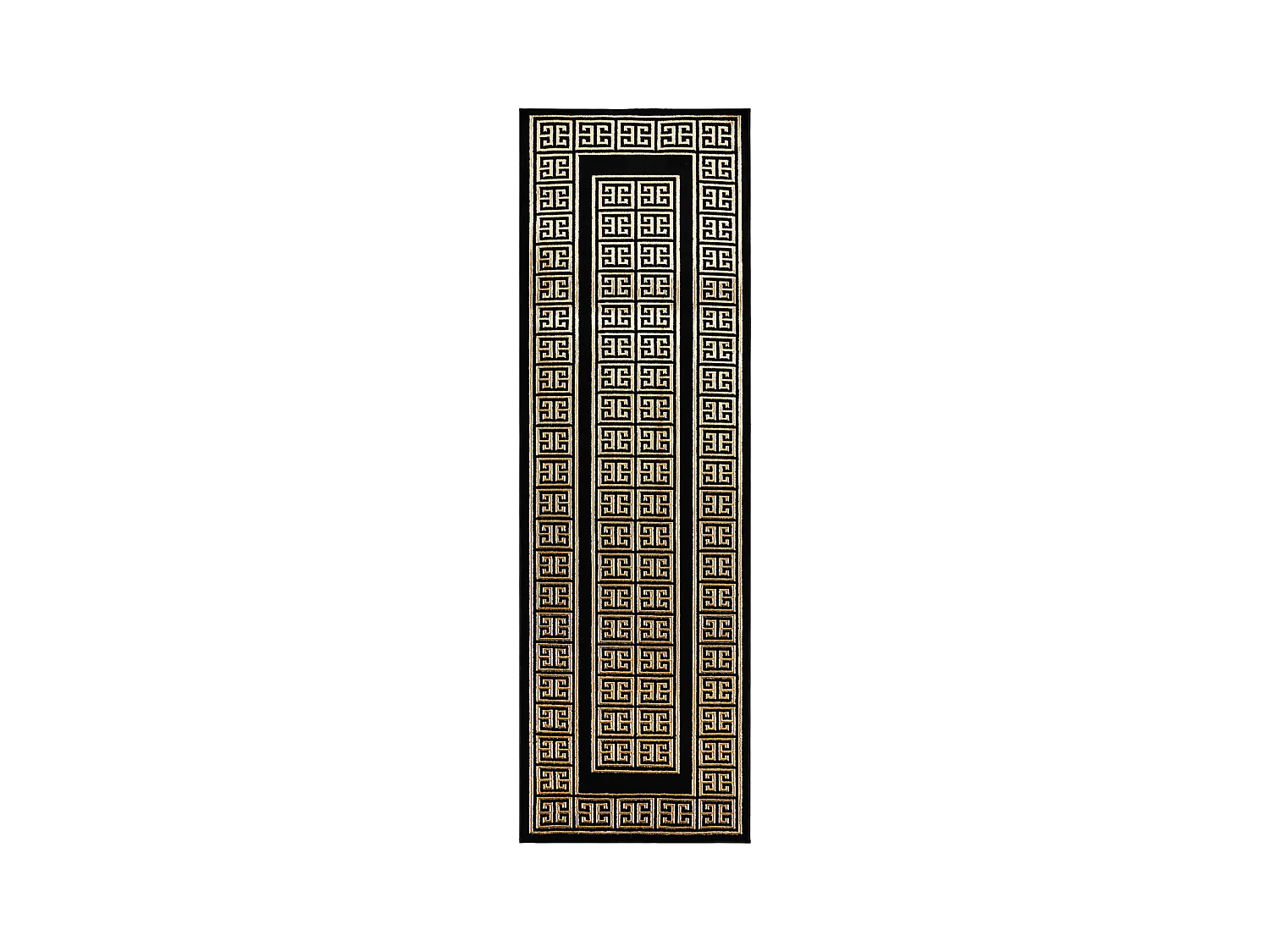 Tapis, tapis de couloir ALLURE 1968 Clé grecque, cadre - Structurel,  60x250 cm