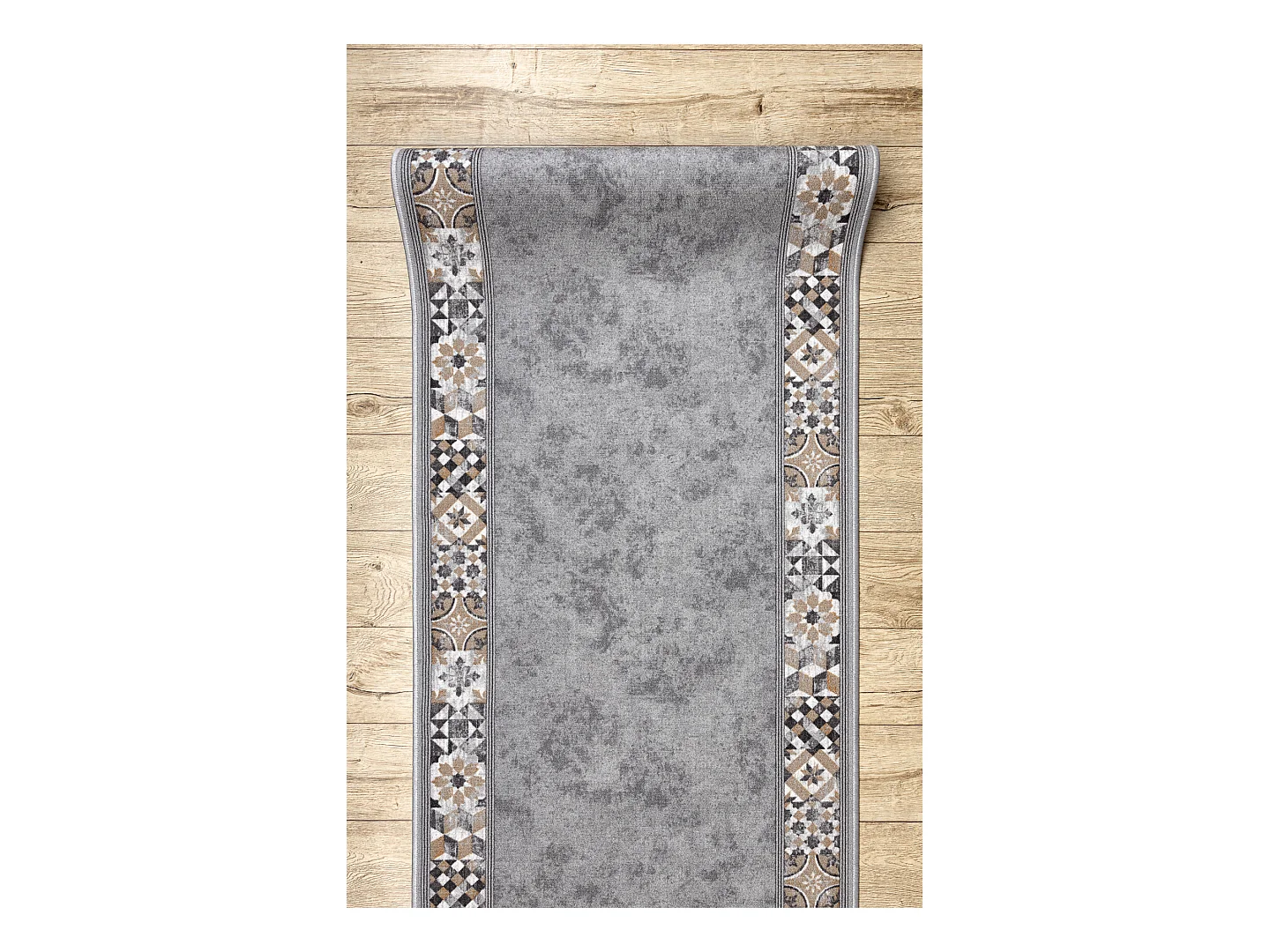 TAPIS DE COULOIR antidérapant MURCIA CARREAUX DE LISBONNE, Cadre, ant 100x370 cm