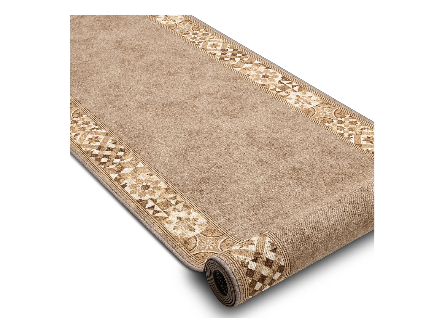 Vloerbekleding met rubber bekleed MURCIA lissabon tegels, Kader, antis 100x360 cm