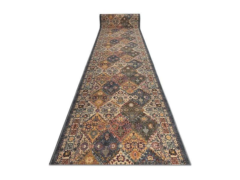 Vloerbekleding MODERN CLASSIC klassiek beige / grijs 19 100x370 cm