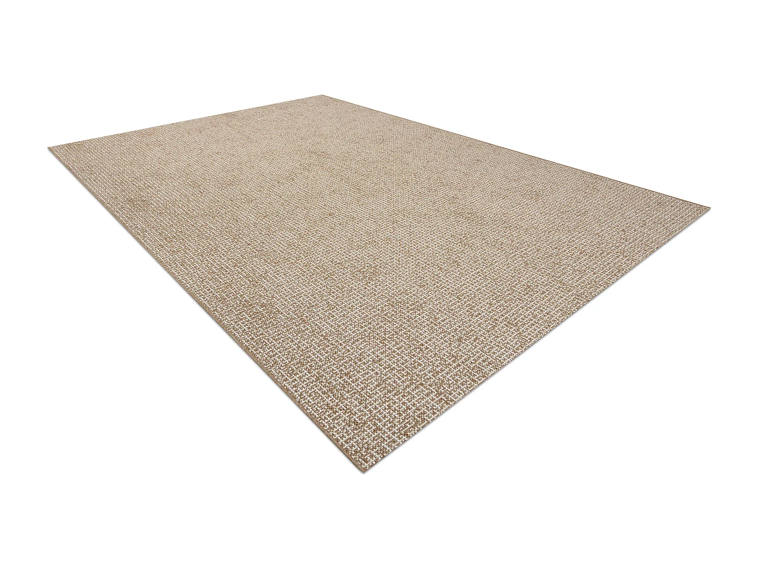 FLAT 49371265 Tapis sisal Treillis - couleur paille beige naturel, fic 200x290 cm
