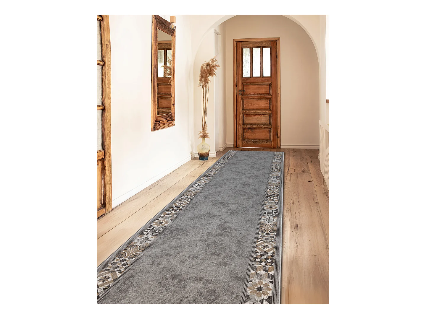 TAPIS DE COULOIR antidérapant MURCIA CARREAUX DE LISBONNE, Cadre, ant 100x220 cm