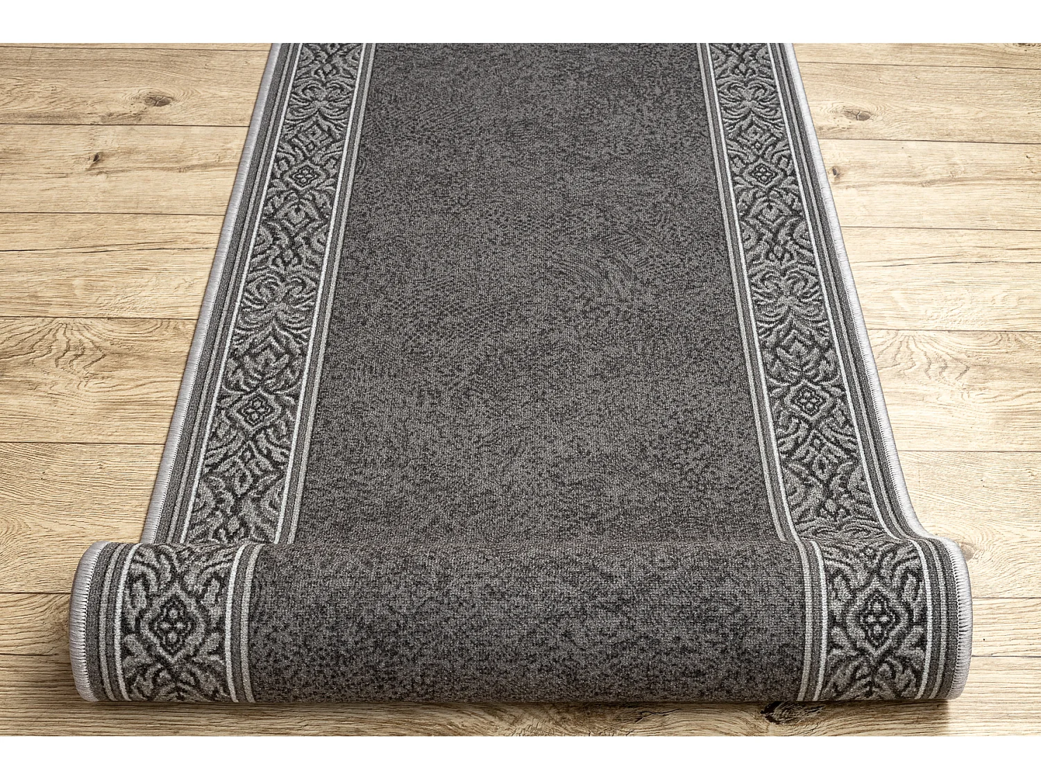 TAPIS DE COULOIR antidérapant ST.TROPEZ Cadre antidérapant gris 67x810 cm