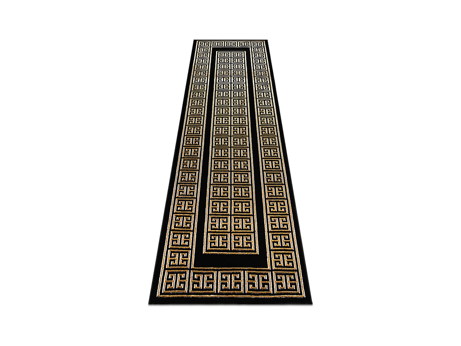 Tapis, tapis de couloir ALLURE 1968 Clé grecque, cadre - Structurel,  60x200 cm