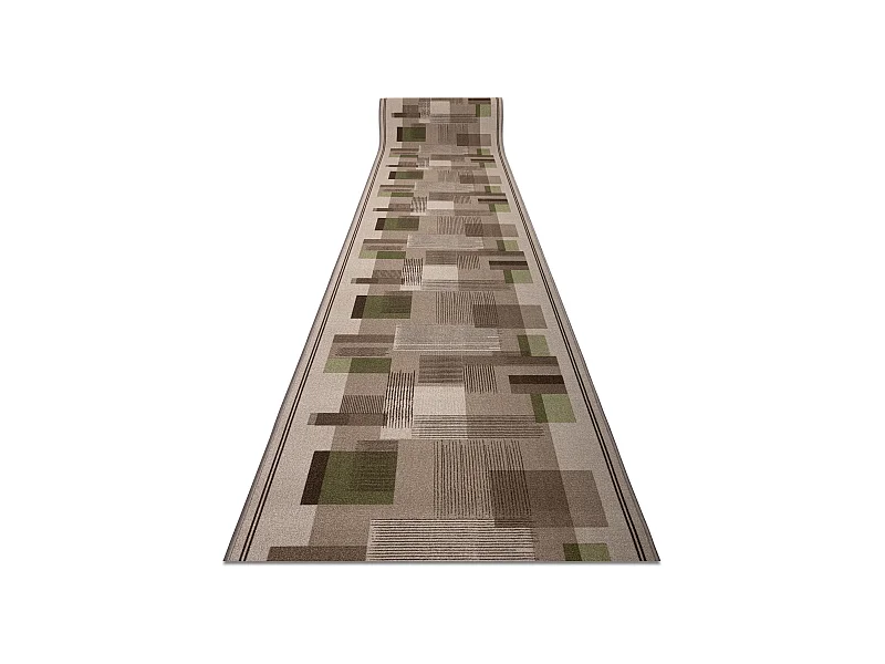 TAPIS DE COULOIR antidérapant LISTRA Géométrique, antidérapant bei 100x900 cm