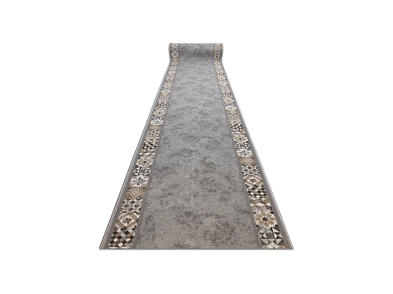 Vloerbekleding met rubber bekleed MURCIA lissabon tegels, Kader, antis 67x170 cm