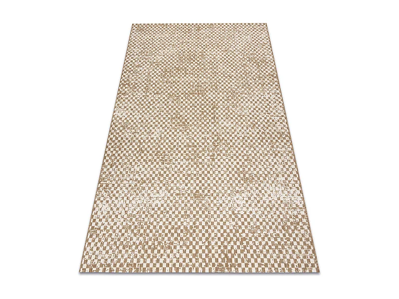 FLAT 48955265 Sisal tapijt Geometrisch - natuurlijke beige strokleur,  160x230 cm