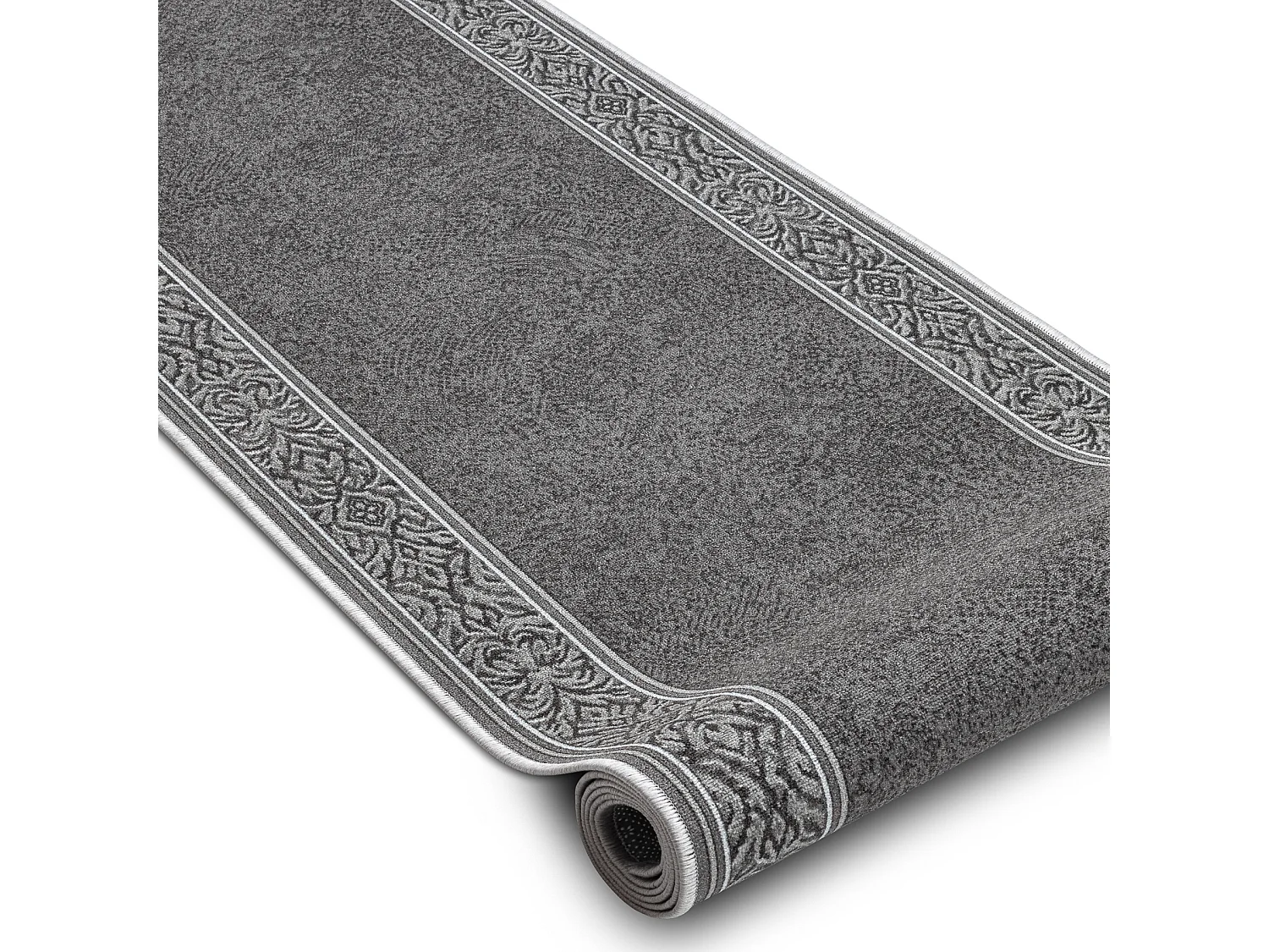TAPIS DE COULOIR antidérapant ST.TROPEZ Cadre antidérapant gris 67x860 cm